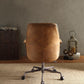 Hamilton Leather Office Chair, Coffee