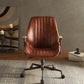 Hamilton Leather Office Chair, Cocoa