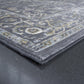 Damara Blue, Gray, and Multi-color Viscose Area Rug