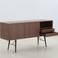 Modern Mid Century Sideboard, Walnut