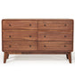 Marshall Mid-Century Modern Walnut Dresser