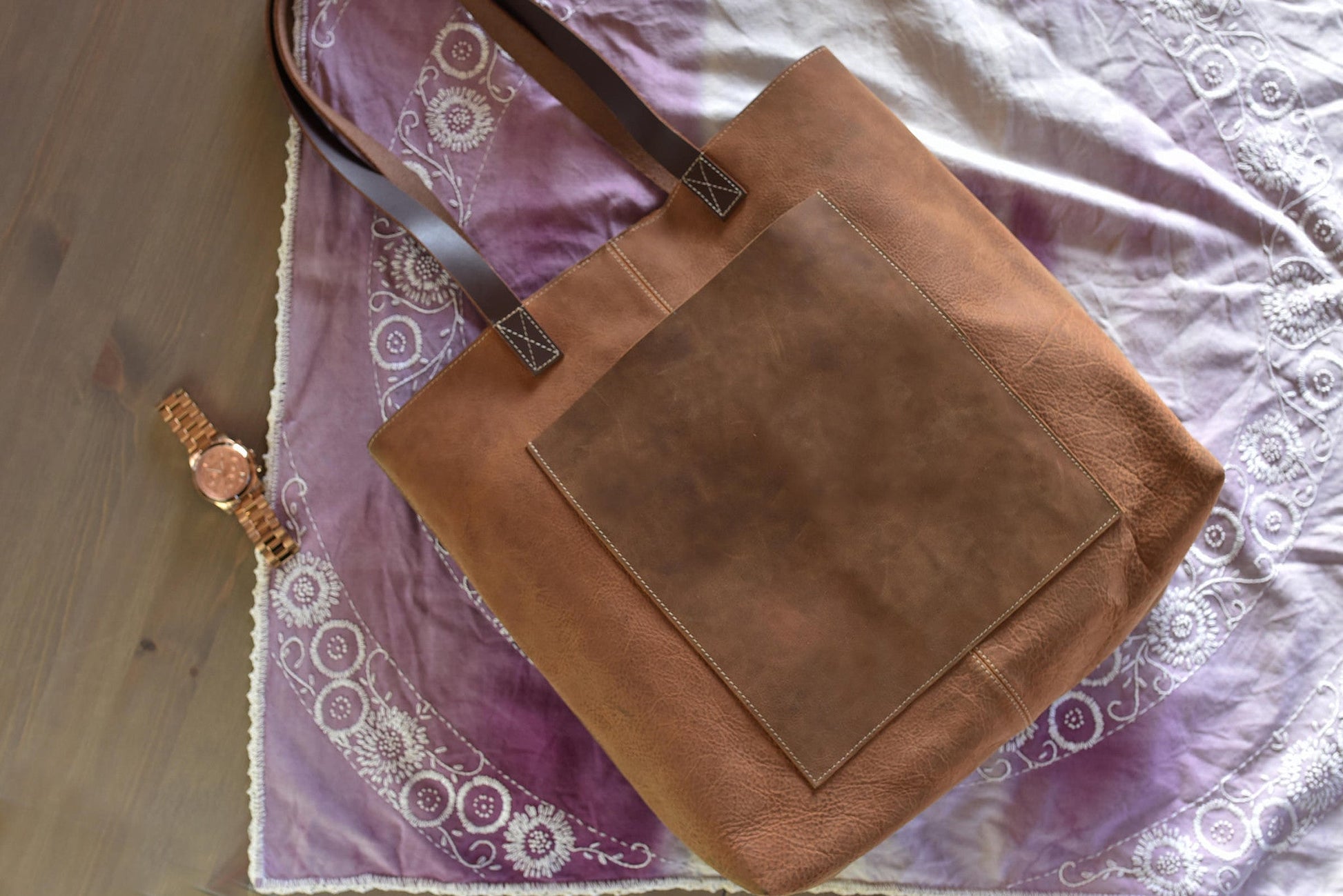 PCH Tote Brown-5