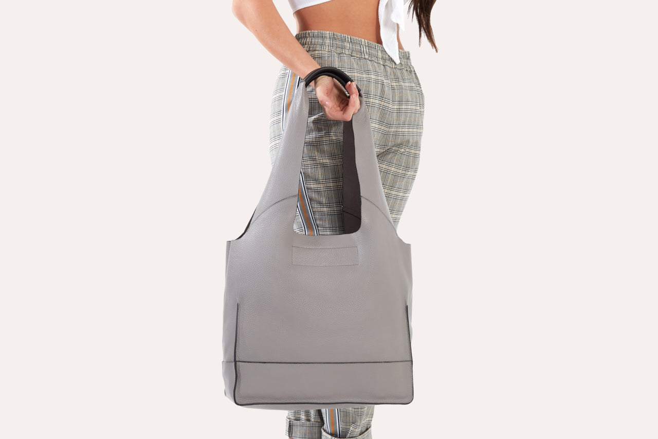 Modern Leather Tote