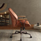 Hamilton Leather Office Chair, Cocoa