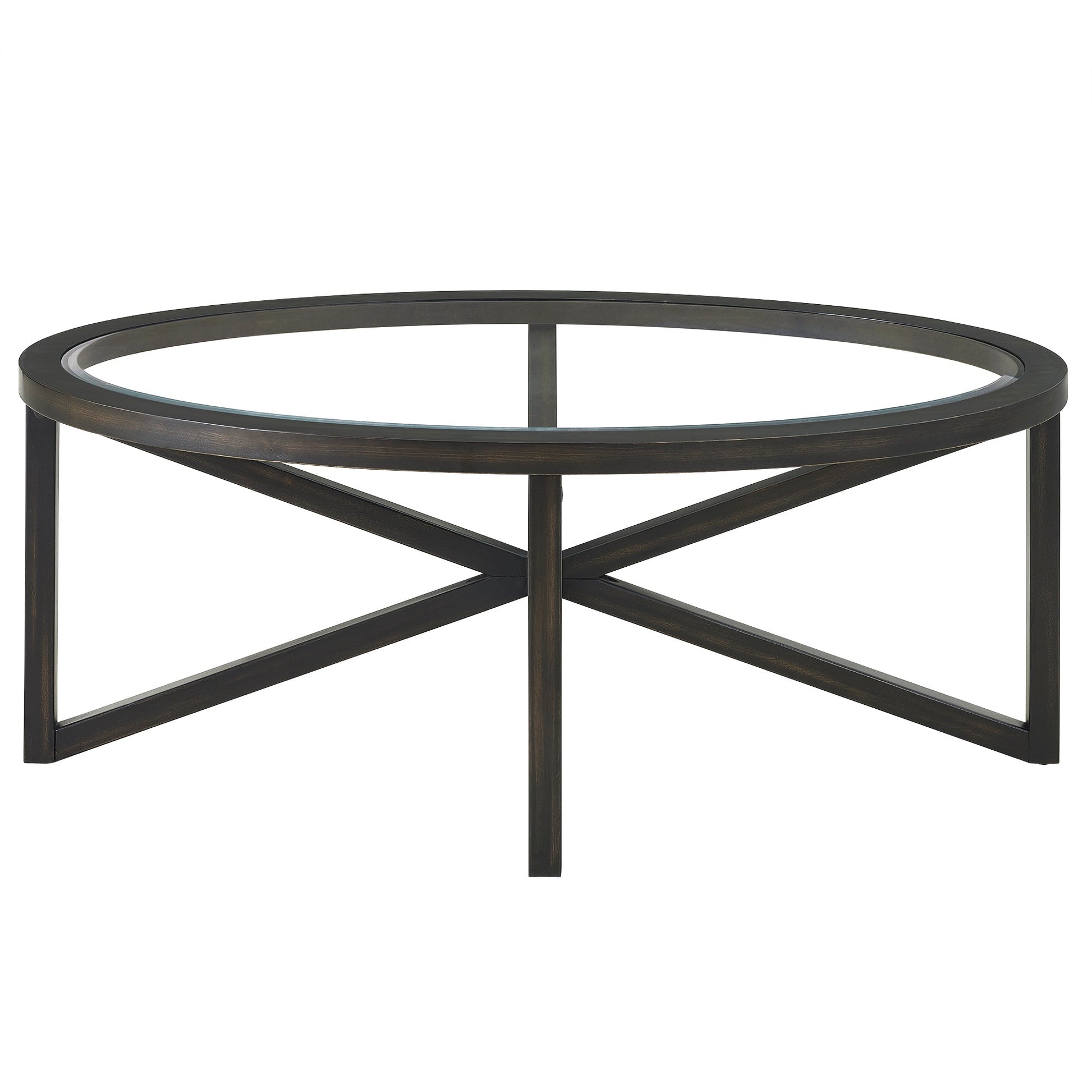 Modern Simple Tempered Glass Coffee Table-6