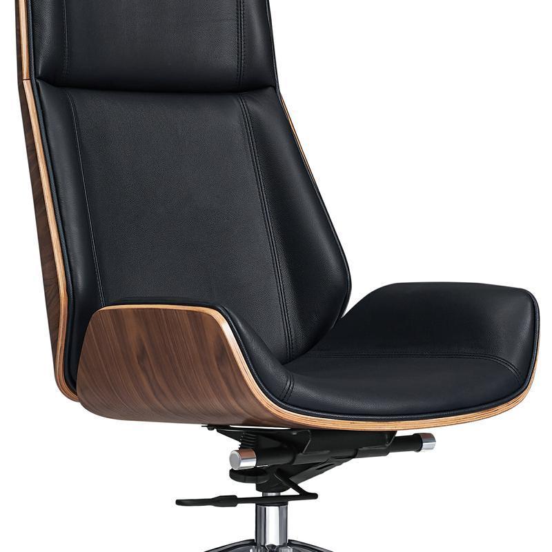 Genuine Leather Office Chair-4