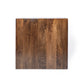 Low Profile Square Solid Wood Coffee Table