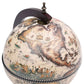 Wine Liquor Cabinet 16th Century Globe Nautical Map, Multi Colors, 19"