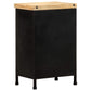 Industrial 29.9" 3 Drawer Sideboard Storage Cabinet, Black / Wood