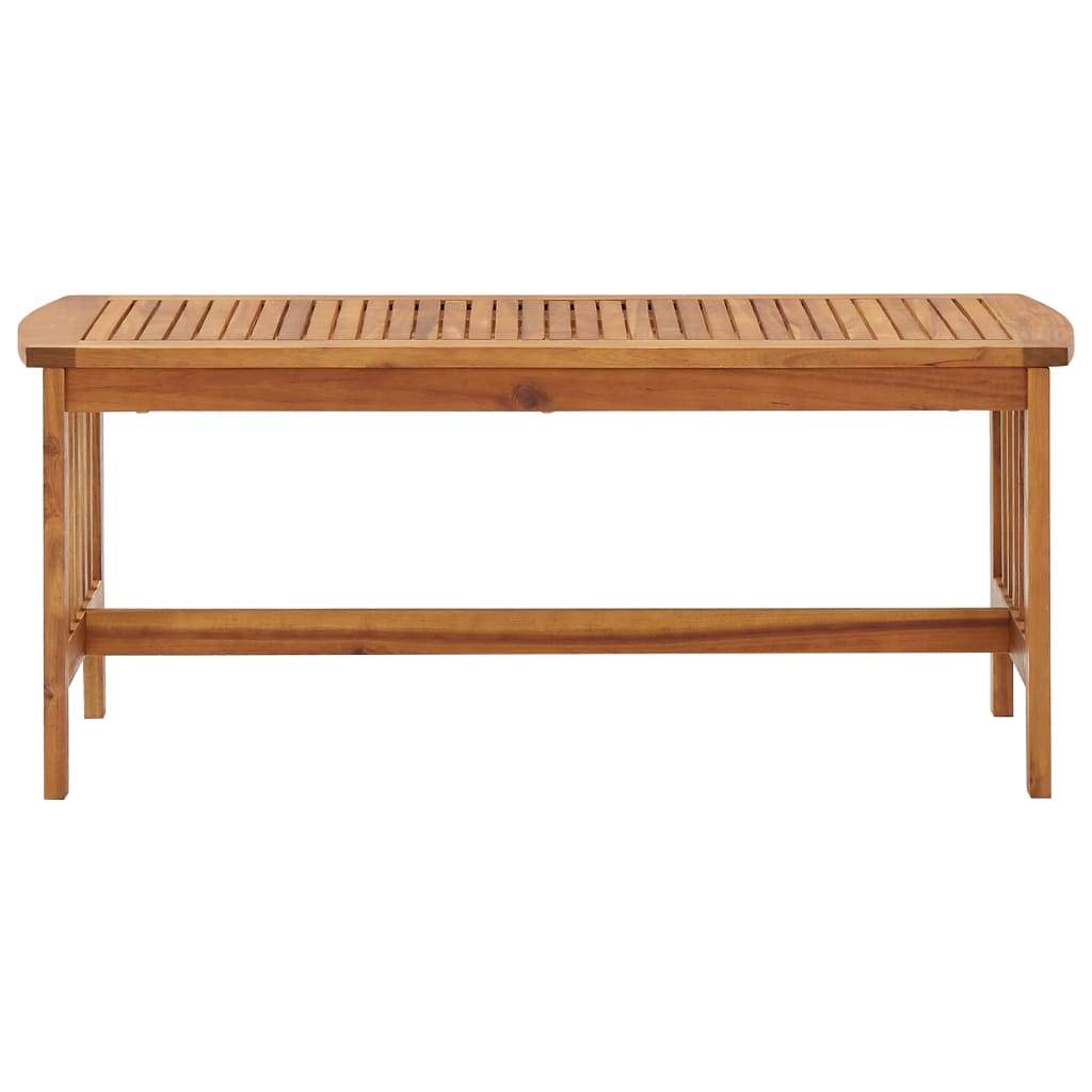 Slatted Acacia Wood Coffee Table