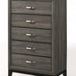 Valdemar Bedroom Chest in Weathered Gray