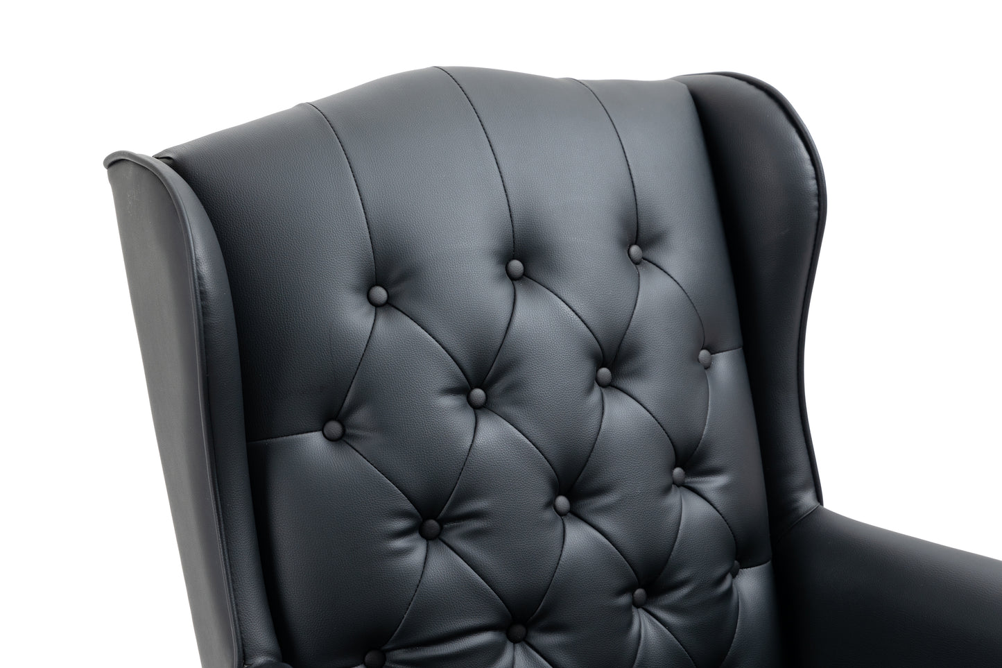 High Back Reclining Executive Office Chair, Black