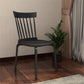 Slat Back Windsor Chair (Set of 2) - Black