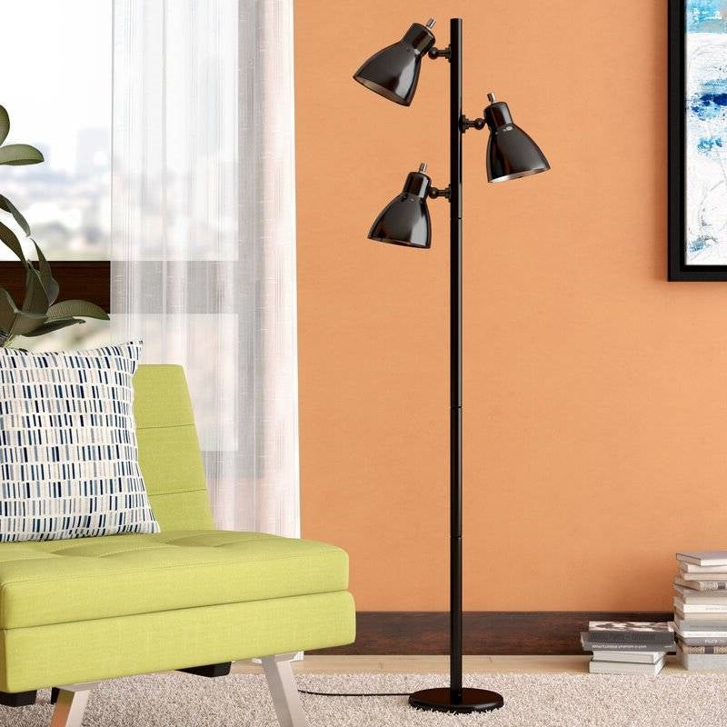 3-Light 64" Tree Spotlight Floor Lamp