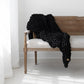 INFINITE CHUNKY KNIT BLANKET | MINKY | BIG - ONYX-2