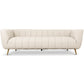 Vincent Leather Sofa | Cream