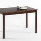 Classic Wooden Dining Table, Espresso Finish