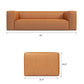 Easton Leather Sofa Dimensions