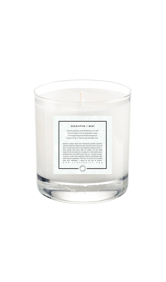 Eucalyptus + Mint - 11oz Soy Candle