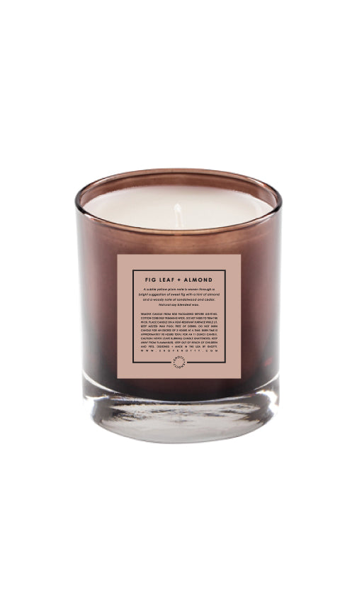 Fig Leaf + Almond - 11oz Soy Candle