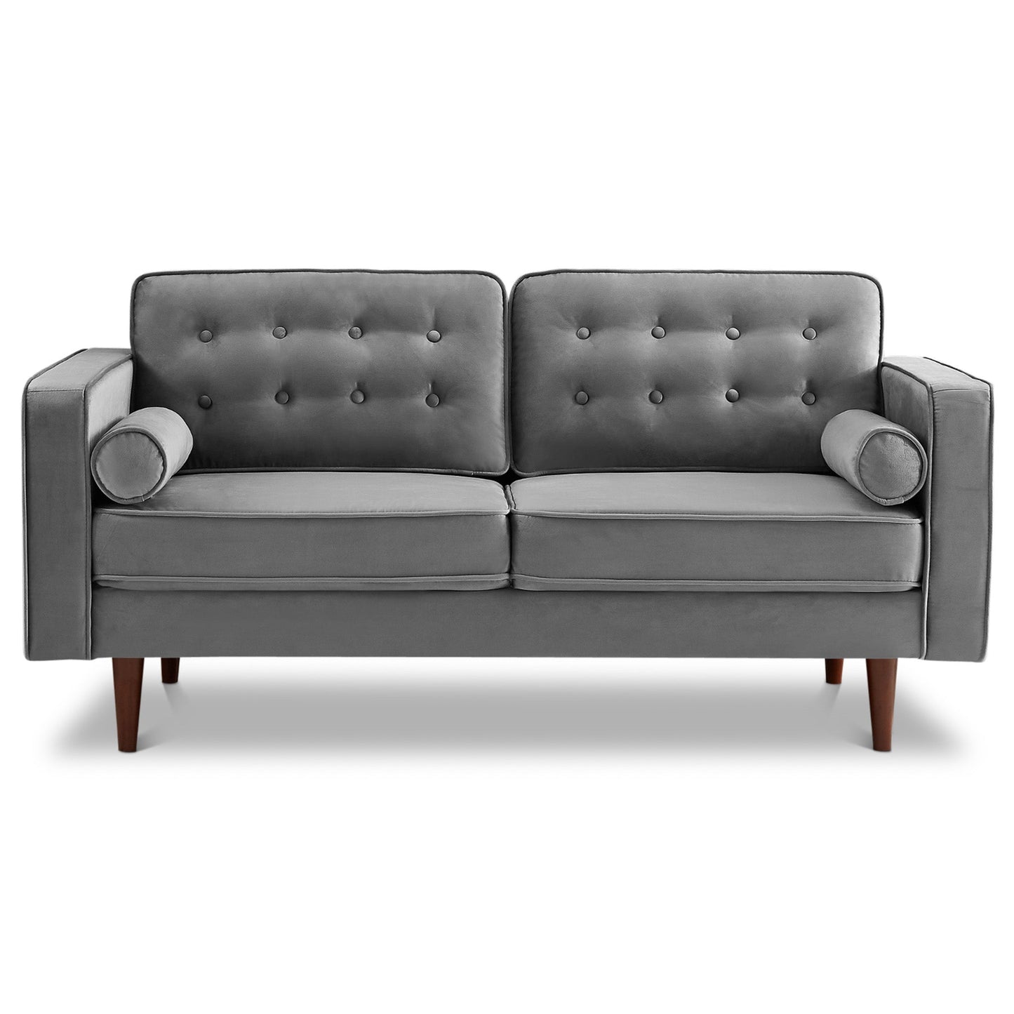 Kendall Loveseat (Grey Velvet)