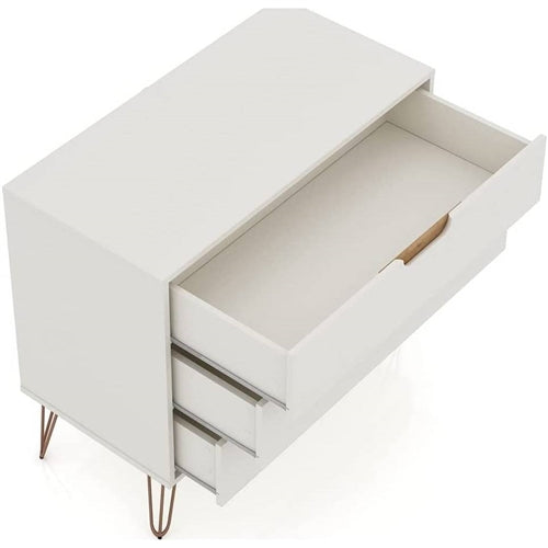 Modern Scandinavian Style 3-Drawer Dresser