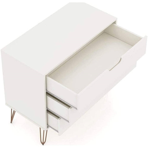 Modern Scandinavian Style 3-Drawer Dresser