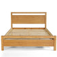 Traditional Rustic Acacia Platform Bed, Queen