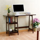 Wood Home Office Computer Desk, Espresso Finish