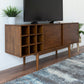 Robin 67" TV Stand Credenza - Walnut