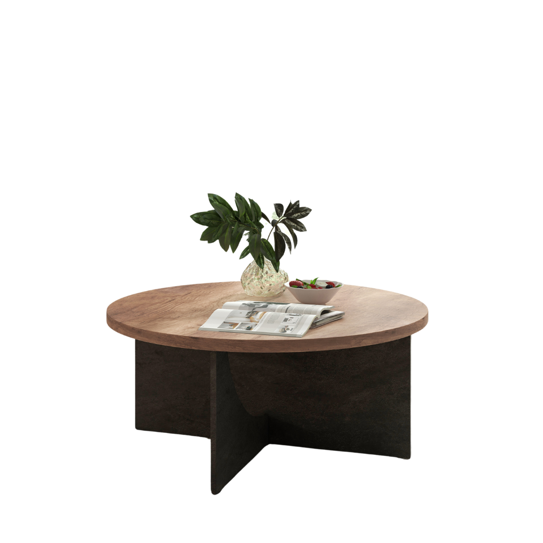 Modern Retro Round Coffee Table-2