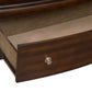 Transitional Style Bedroom Chest with 5 Drawers, Dark Cherry