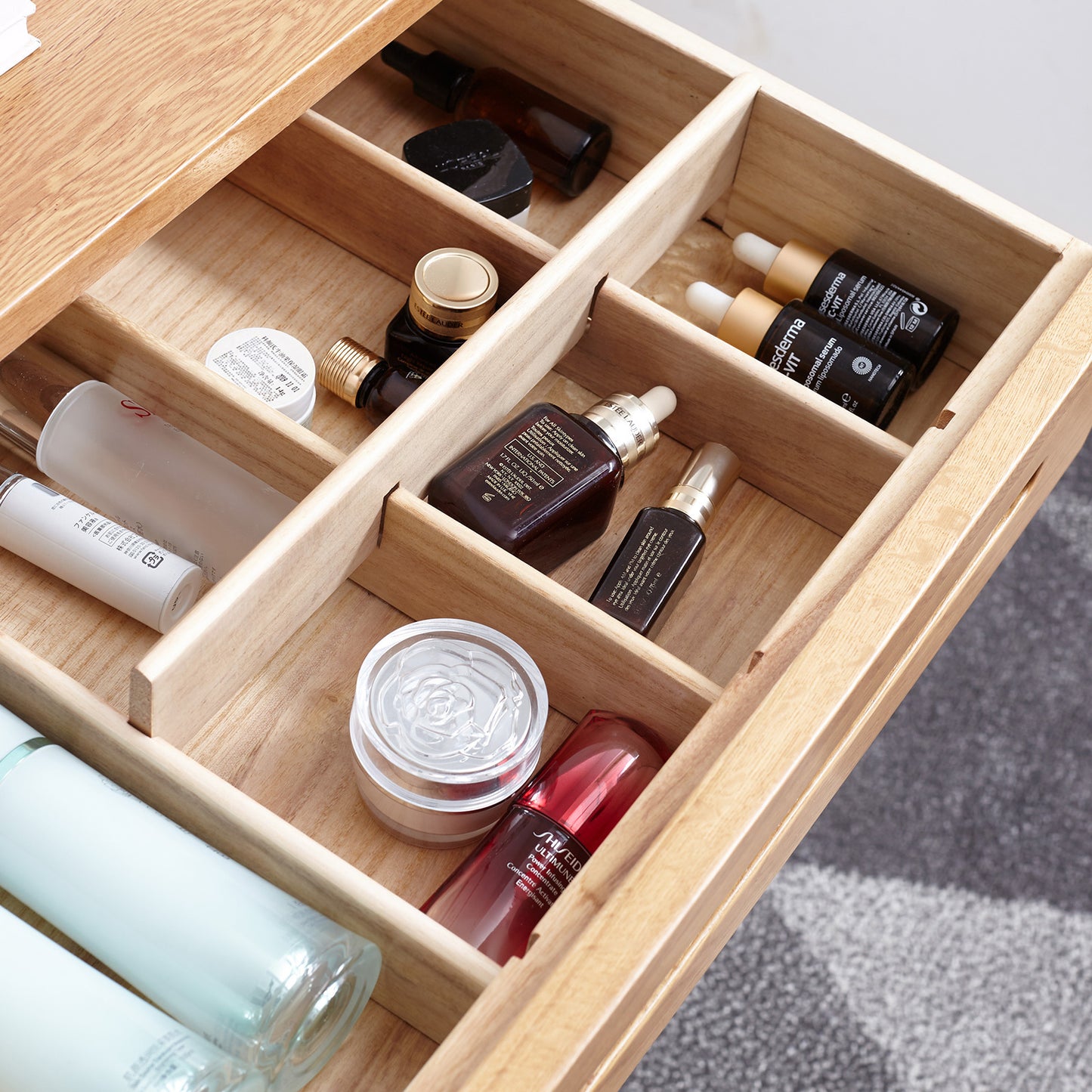 Solid Oak Makeup Table