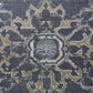 Damara Blue, Gray, and Multi-color Viscose Area Rug