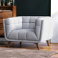 Kaleb Lounge Chair | Light Gray