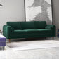 Fairfield 86" Velvet Sofa | Dark Green