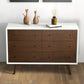 Norman 6 Drawer Dresser | Walnut/White