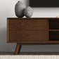 71" Modern TV Stand - Walnut