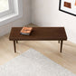 Modern Wooden Bench - Walnut