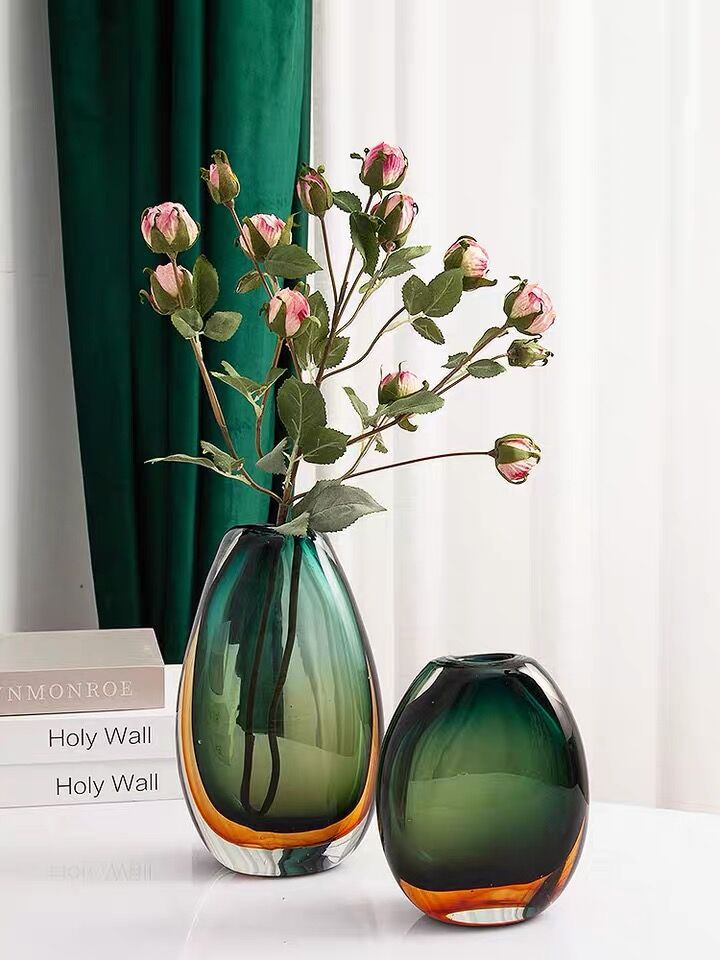 Modern Colored Glass Vase Decoration-2