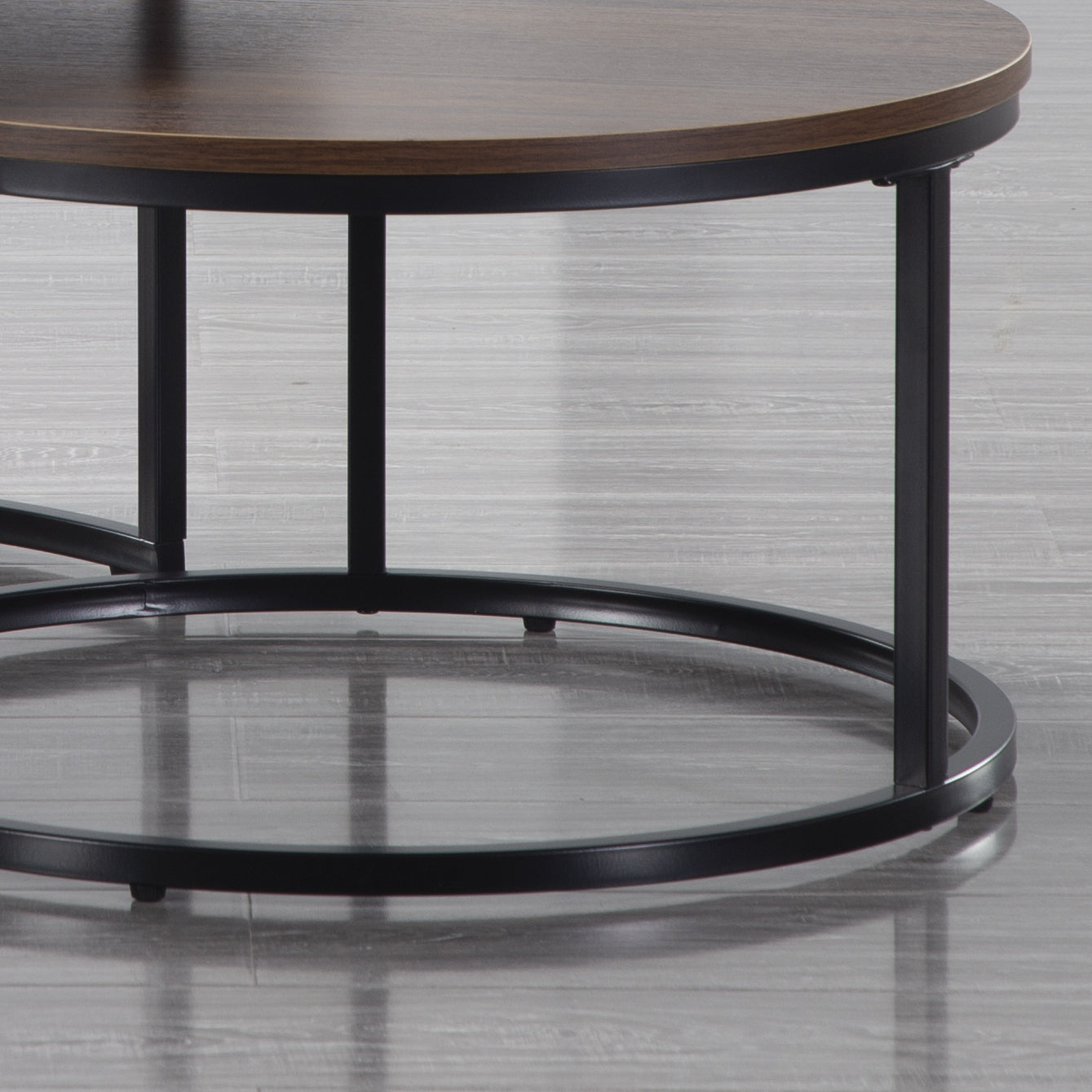 Nesting Round Coffee Table-5