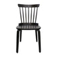 Slat Back Windsor Chair (Set of 2) - Black