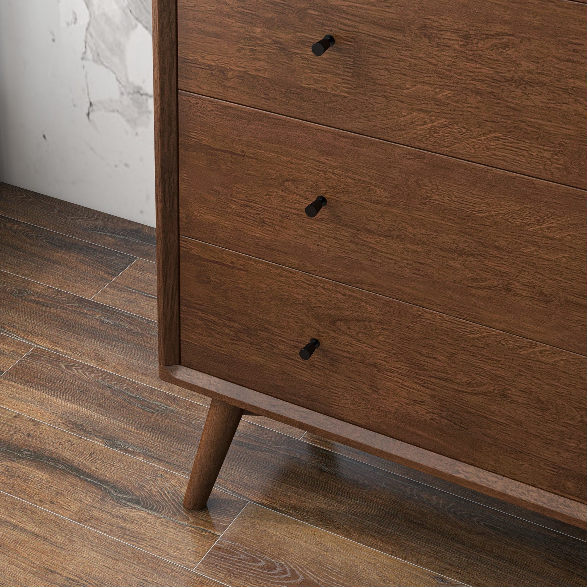 Mid Century Modern Dresser (5 Drawer)