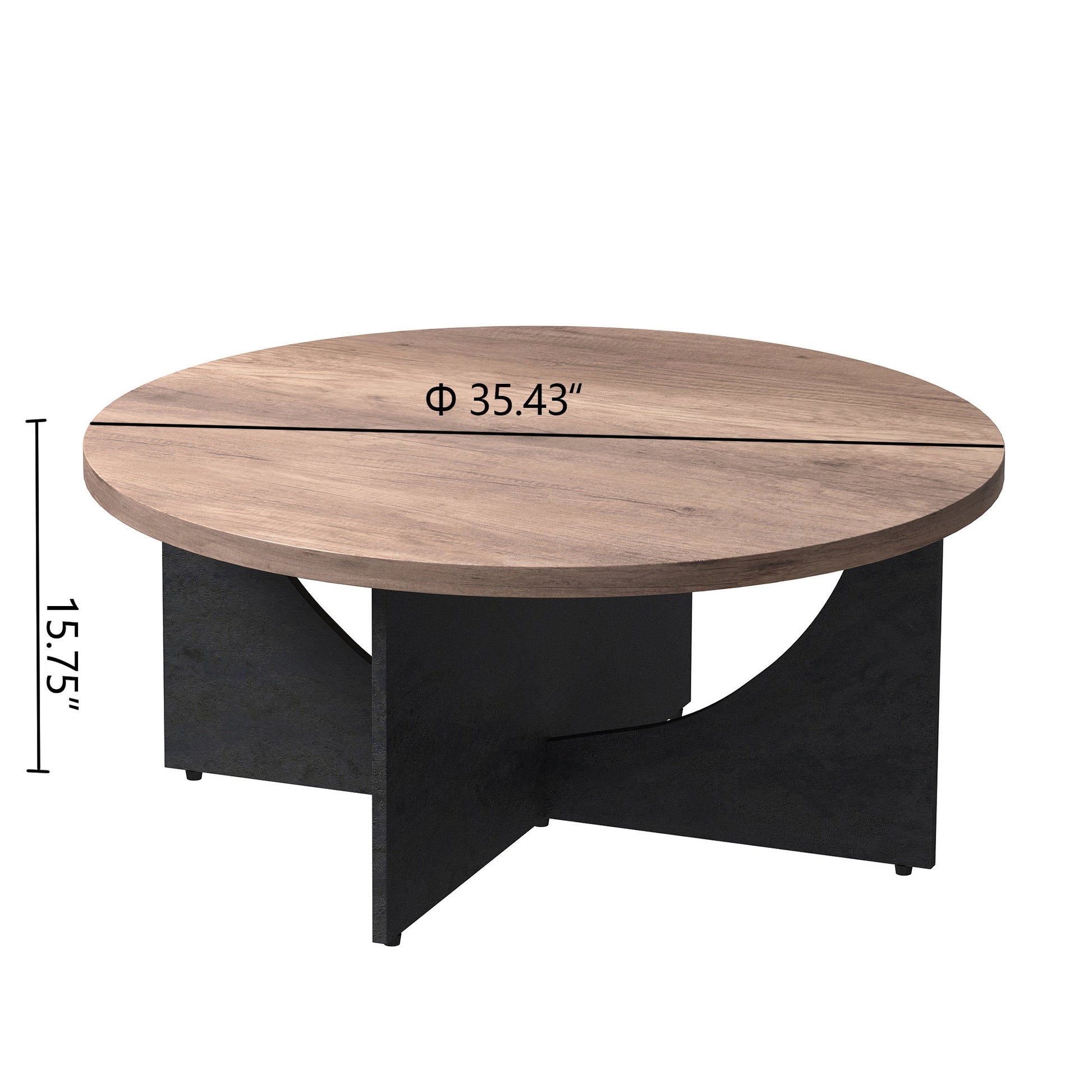 Modern Retro Round Coffee Table-10