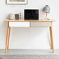 Nordic Style Wooden 47'' Two Drawers Desk