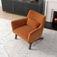 Cantor Velvet Lounge Chair | Burnt Orange