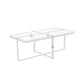 Minimalism Rectangle Coffee Table With Sintered Stone Top-13