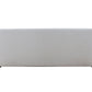 Curved 90.6" Boucle 3-Seat Sofa, White