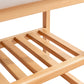 Beech Wood 23.6" Shoe Rack Bench