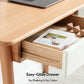 Nordic Style Wooden 47'' Two Drawers Desk